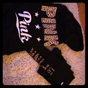 Black pink Hoodie